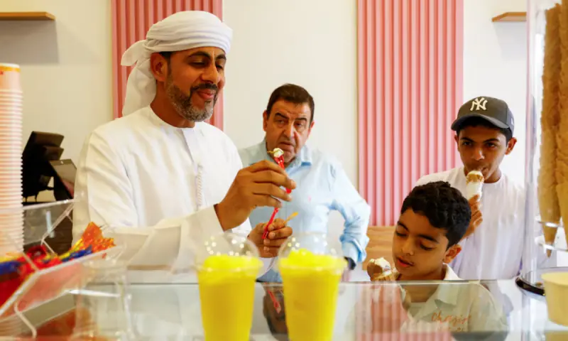 This 70-year-old Gazan ice cream parlour just opened a new branch in the UAE